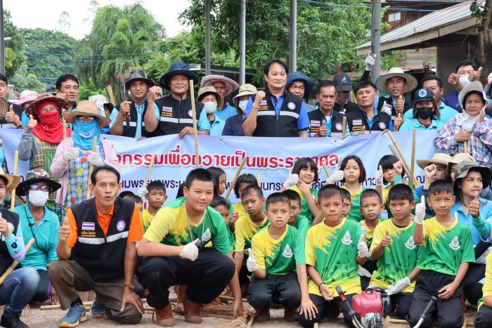 โครงการพัฒนาระบบสุขาภิบาลในโรงเรียนและชุมชน และโครงการรณรงค์ควบคุมโรคไข้เลือดออก ประจำปี ๒๕๖๖ ชุมชนโคกสูง หมู่ที่ ๑๗