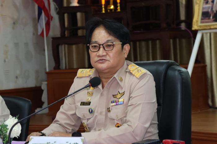 ประชุมประจำเดือน คณะผู้บริหาร พนักงานเทศบาล พนักงานจ้างเทศบาลตำบลลำน้ำพอง ประจำเดือน เมษายน ๒๕๖๗