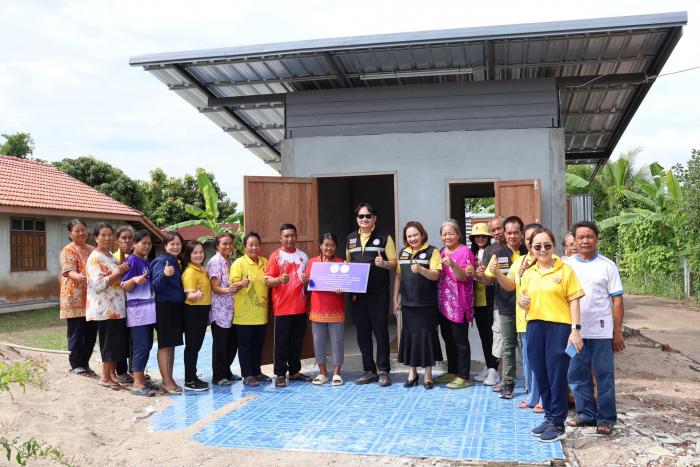 ลงพื้นที่มอบบ้านตามโครงการปรับสภาพแวดล้อมและสิ่งอำนวยความสะดวกของผู้สูงอายุให้เหมาะสมและปลอดภัย ปี พ.ศ.๒๕๖๗