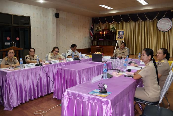 ประชุมผ่านระบบ zoom เพื่อชี้แจงงบประมาณรายจ่ายประจำปี งบประมาณ พ.ศ. ๒๕๖๘ ต่อคณะกรรมาธิการวิสามัญฯ