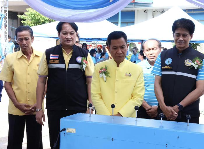 โครงการน้ำดื่มสะอาด Mini Station ตามนโยบายกระทรวงมหาดไทย