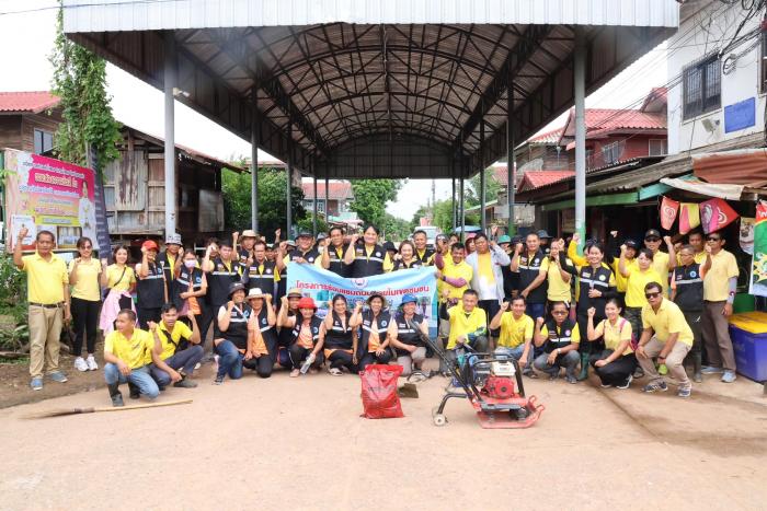 โครงการพัฒนาระบบสุขาภิบาลในโรงเรียนและชุมชน เพื่อถวายเป็นพระราชกุศลในวโรกาสมหามงคลเฉลิมพระชนมพรรษาแด่พระบาทสมเด็จพระปรเมนทรรามาธิบดีศรีสินทรมหาวชิราลงกรณ พระวชิรเกล้าเจ้าอยู่หัว ณ ชุมชนหนองโน หมู่ ๑๑ 