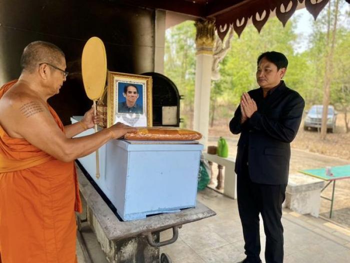 พิธีฌาปนกิจศพ คุณพ่อสำราญ จันทร์เทา